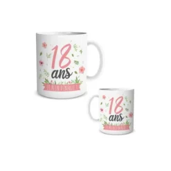 Mug Anniversaire 18 ans