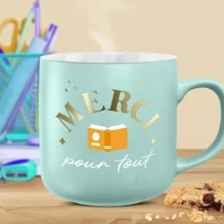 Mug Mat - Collection Merci pour cette année - Modèle au choix