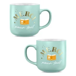 Mug Mat - Collection Merci pour cette année - Modèle au choix