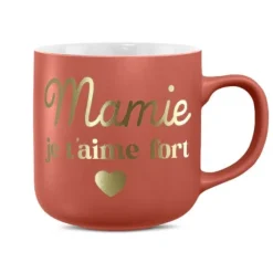 Mug Mat "Mamie je t'aime fort" - Collection Mamie Chérie