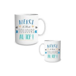 Mug Merci - Couleur au choix