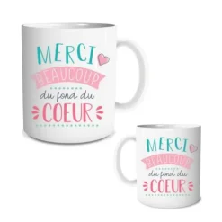Mug Merci - Couleur au choix