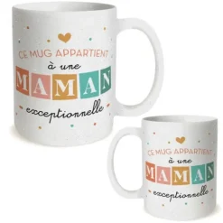 Mug à paillettes - Maman Exceptionnelle