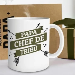 Mug - Papa chef de tribu