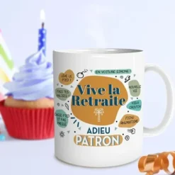 Mug pour homme - Vive la Retraite