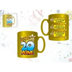 Mug Règles d'or 20 aine