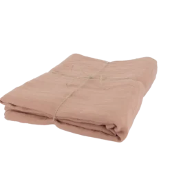 Nappe en gaze de coton - 1,30 x 2,40 m - Couleur au choix
