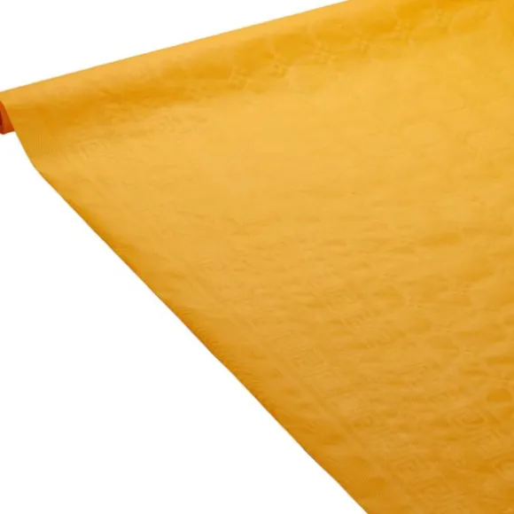 Nappe en papier damassé - 6 m - Couleur au choix