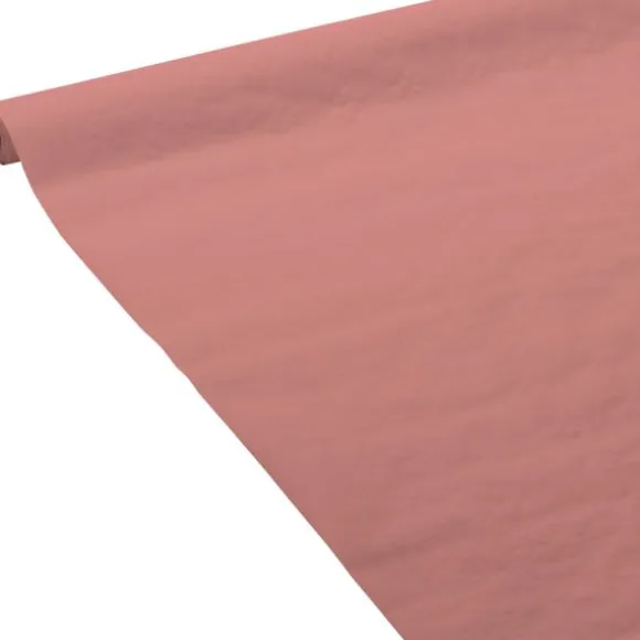 Nappe en papier damassé - 25 m - Couleur au choix