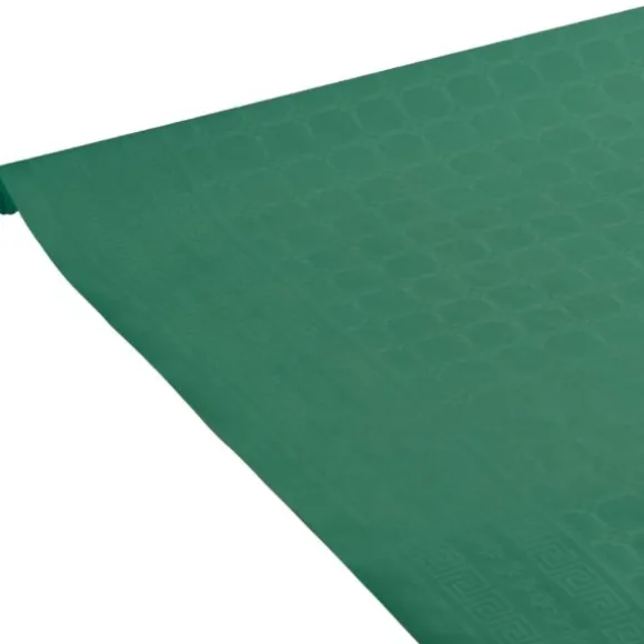 Nappe en papier damassé - 25 m - Couleur au choix