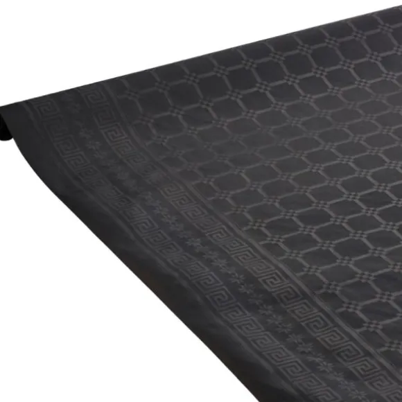 Nappe en papier damassé - 25 m - Couleur au choix