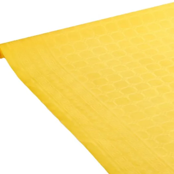Nappe en papier damassé - 25 m - Couleur au choix