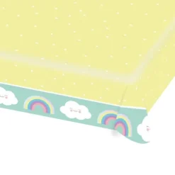 Nappe en Papier - Nuage et Arc-en-Ciel