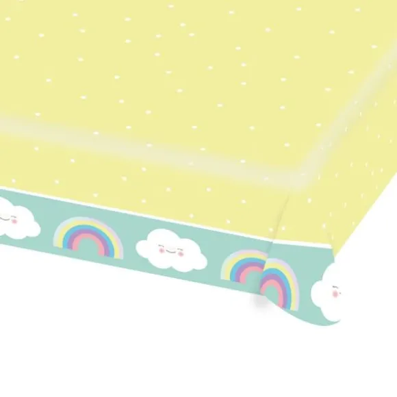 Nappe en Papier - Nuage et Arc-en-Ciel