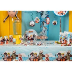 Nappe en papier recyclable FSC® - 136 x 228 cm - Naruto Shippuden ®