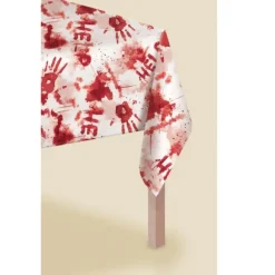 Nappe en Plastique d'Halloween "Halloween Sanglant"