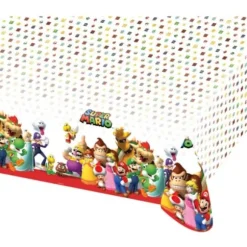 Nappe en plastique FSC® - 120 x 180 cm - Super Mario™