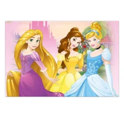 Nappe en plastique - 120 x 180 cm - Princesses Disney