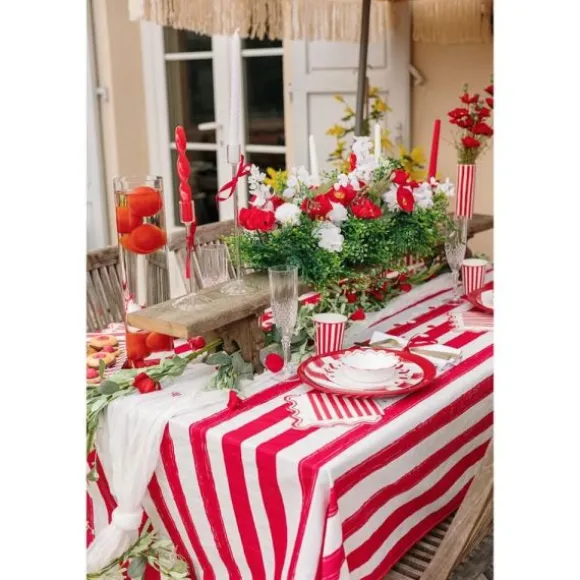 Nappe en tissu - 1,40 x 2,40 m - Collection Mix & Match - Couleur au choix