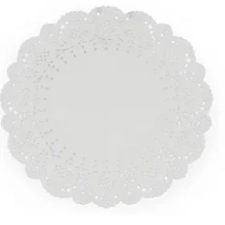 6 Napperons Papier Dentelle - 16.5 cm