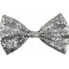Noeud Papillon - Paillettes - Argent