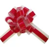 5 Noeuds automatiques en tulle - Rouge