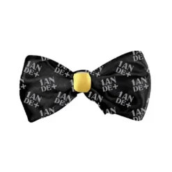 Nœud Papillon Anniversaire - Noir et Doré - 1 an de plus