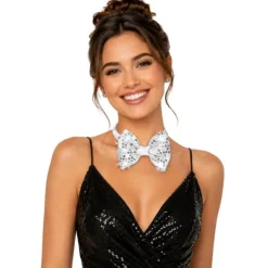 Nœud papillon Disco à LED - Couleur au choix