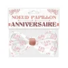 Nœud Papillon - Joyeux Anniversaire - Femme