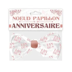 Nœud Papillon - Joyeux Anniversaire - Femme