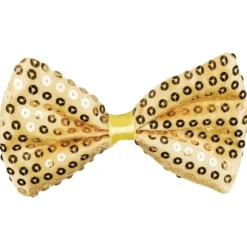 Nœud Papillon à Sequins - Or