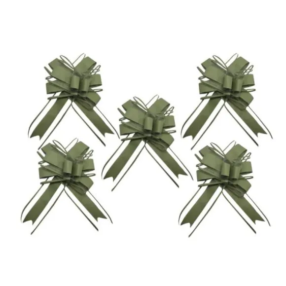 5 nœuds à tirer avec organza - Couleur au choix