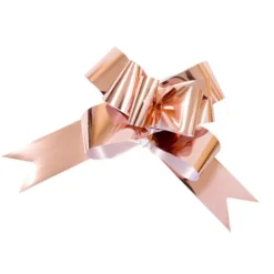 2 Nœuds à tirer - Rose Gold Métallisé - 15 cm