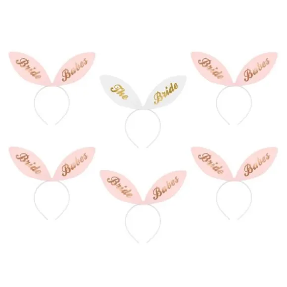 6 Oreilles de lapin en carton - EVJF