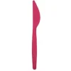 Pack de 20 Couteaux en Plastique - Corail