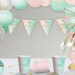 Pack de 6 gobelets - Fille ou Garçon ? - Collection Gender Reveal