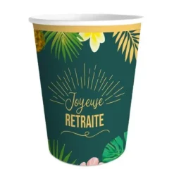 Pack de 6 gobelets - Joyeuse Retraite