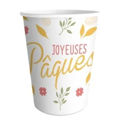 Pack de 6 gobelets - Joyeuses Pâques