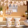 Pack de 6 gobelets - Joyeux Anniversaire - Collection Terracotta