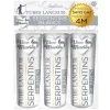 Pack de 3 Lanceurs Serpentins Blancs - Vive les mariés