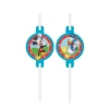 4 Pailles en carton FSC Mickey™ Rock the House