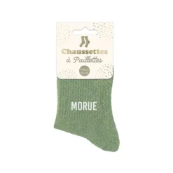 Paire de chaussettes courtes à paillettes pour femme - Modèle au choix