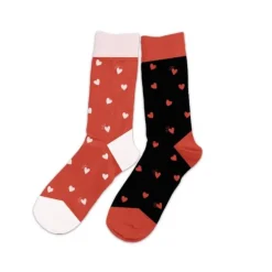 Paire de chaussettes dépareillées - Saint-Valentin - Collection Chéri Chérie