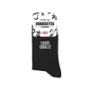 Paire de chaussettes noires pour homme - Modèle au choix