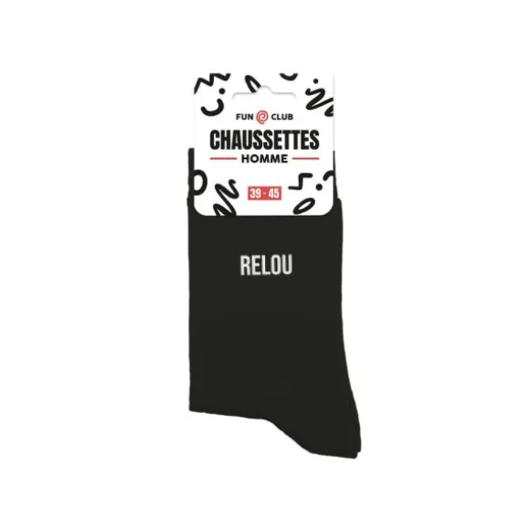 Paire de chaussettes noires pour homme - Modèle au choix