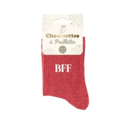 Paire de chaussettes à paillettes pour femme - Modèle au choix