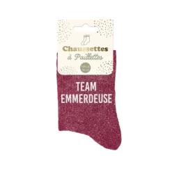Paire de chaussettes à paillettes pour femme - Modèle au choix