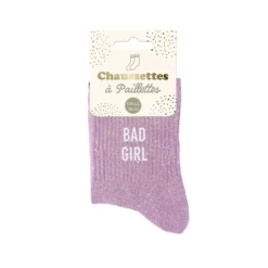 Paire de chaussettes à paillettes pour femme - Modèle au choix