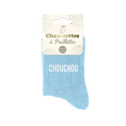 Paire de chaussettes à paillettes pour femme - Modèle au choix