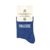 Paire de chaussettes à paillettes pour femme - Modèle au choix